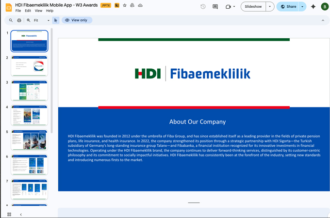HDI Fibaemeklilik Mobile App by HDI Fibaemeklilik