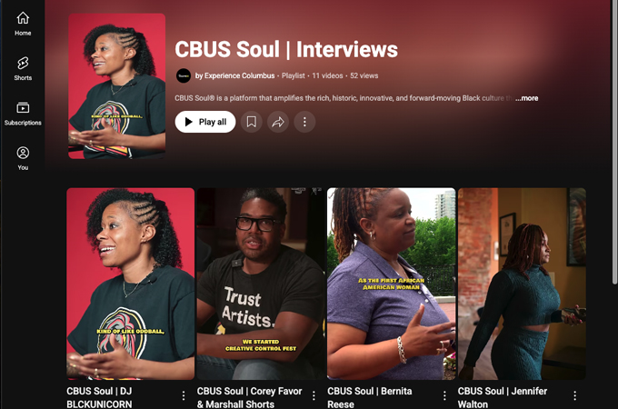 CBUS Soul Interview Series by Experience Columbus