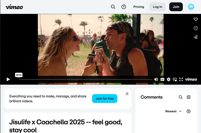 Jisulife x Coachella 2025 by copacetic productions