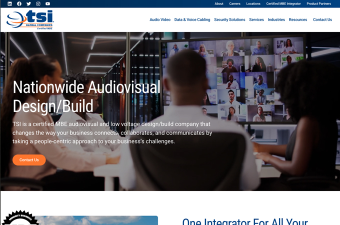 TSI Global Website by Seafoam