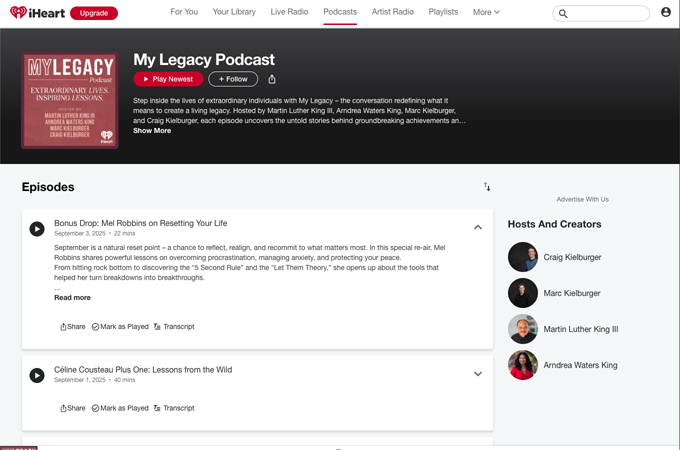 My Legacy Podcast by Legacy+