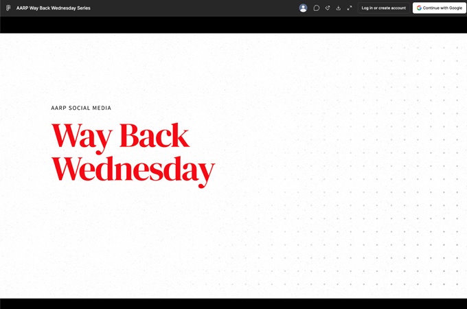 Way Back Wednesday by AARP