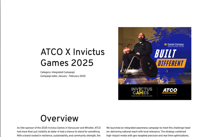 ATCO x Invictus Games 2025 by Major Tom