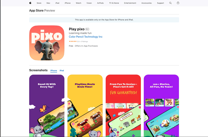 Play Pixo by Color Pencil Technology Inc