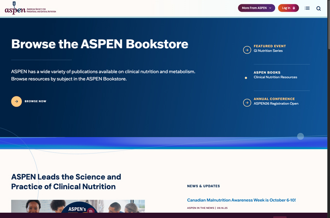 American Society for Parenteral and Enteral Nutrition by Astriata