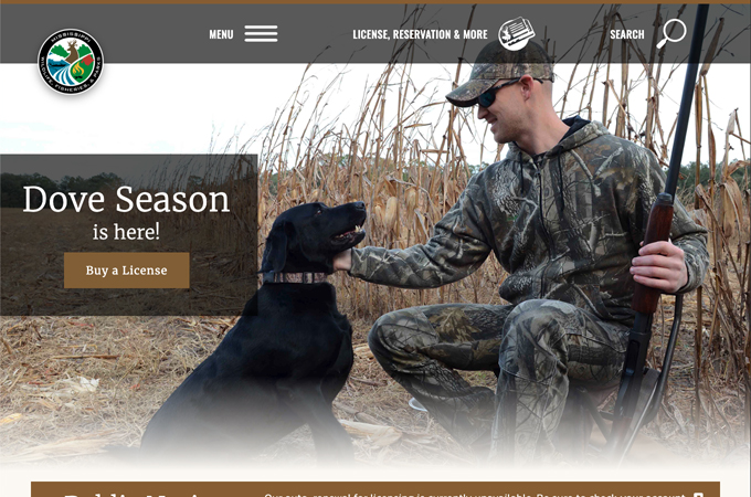 Mississippi Department of Wildlife, Fisheries & Parks by GovWebworks