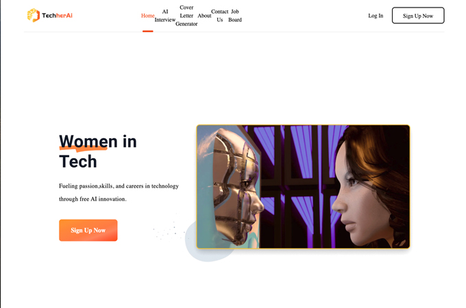 TechHerAI: AI-Driven Tools to Empower Women in Tech by Techherai Team