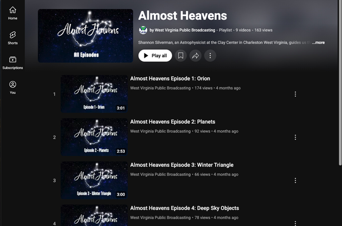 Almost Heavens by WVPB