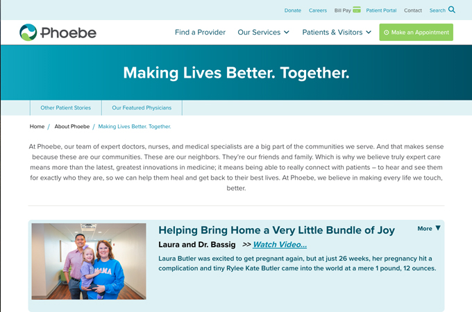 Making Lives Better Together by Tailfin Marketing