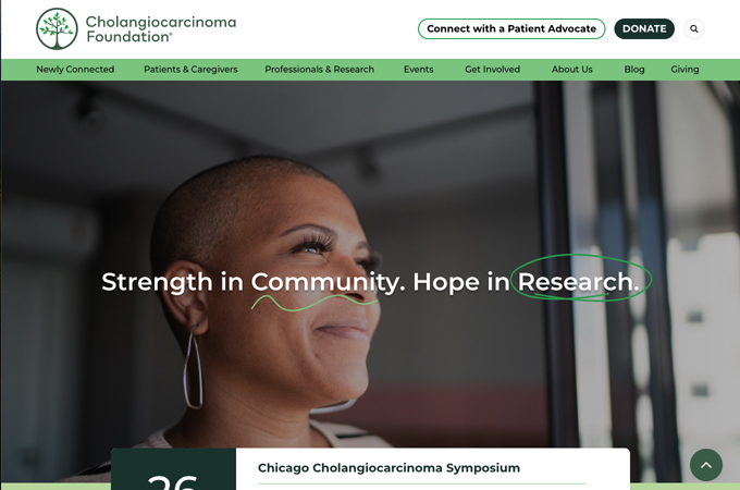 Cholangiocarcinoma Foundation by Gecko Designs