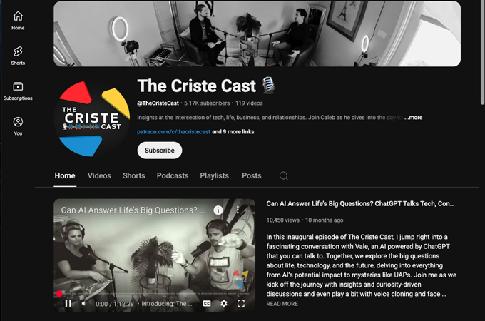 The Criste Cast by ELAV8.ai
