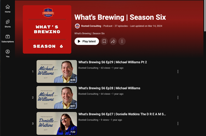 What's Brewing Season Six by Bayou Creative