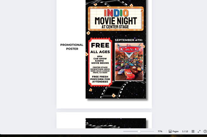 Indio Movie Night by City of Indio