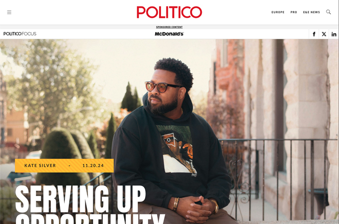 Serving Up Opportunity by POLITICO Focus