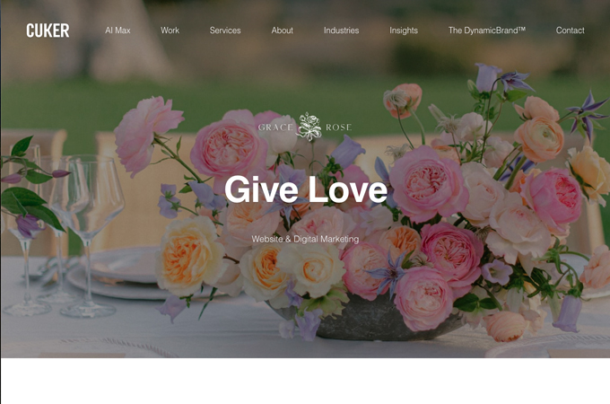 Grace Rose - Give Love by Cuker Agency