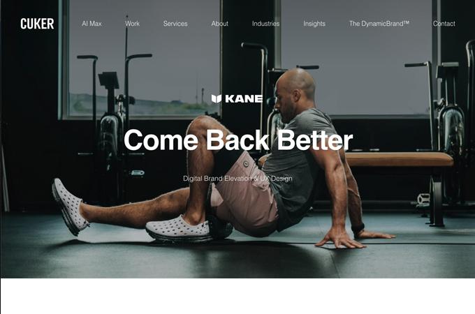 Kane - Come Back Better by Cuker Agency
