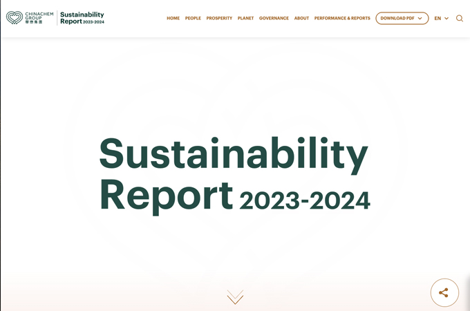 Chinachem Group Sustainability Report 2023-2024 Website by Hypthon Limited