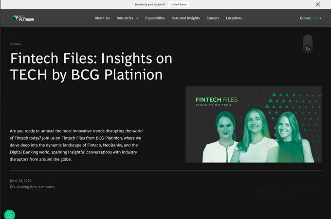 Fintech Files by Lower Street