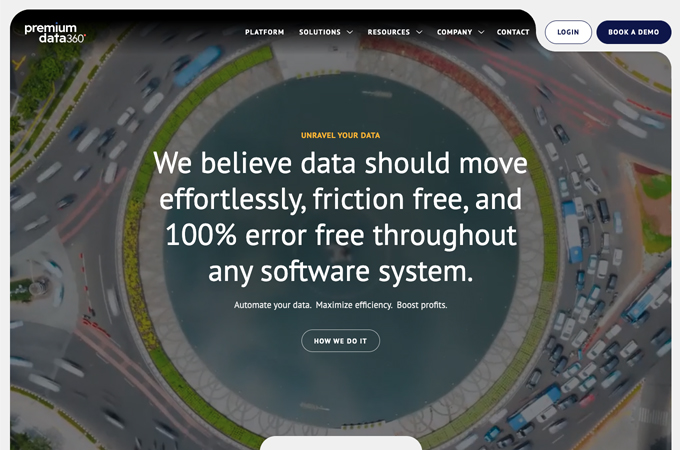 PremiumData360 Redesign by Mr. White Creative