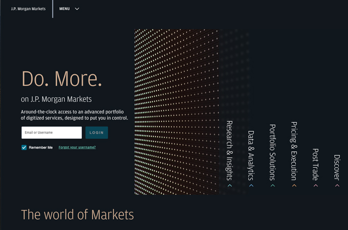 J.P. Morgan Markets by MONK London