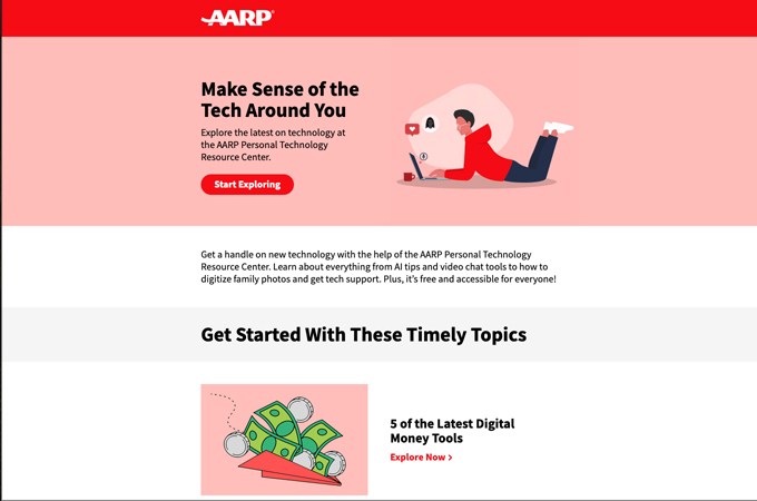 AARP Personal Tech March by ThomasARTS