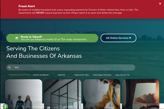 DFA.Arkansas.gov - where complexity meets clarity by Tyler Technologies