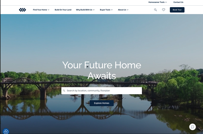 Stone Martin Builders Website by Nebo