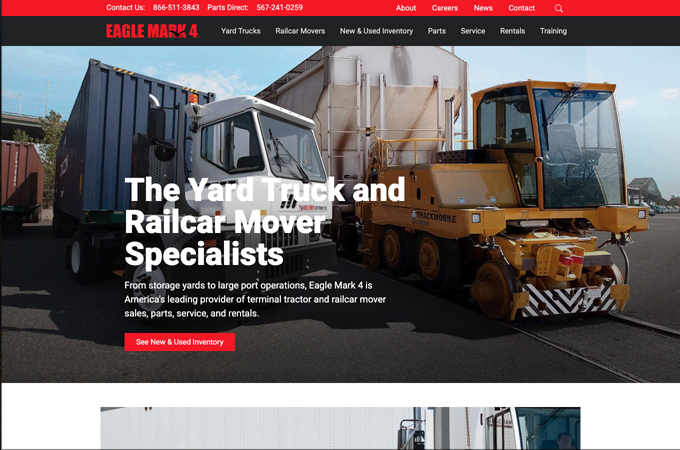 Eagle Mark 4 Website by PlanetMagpie