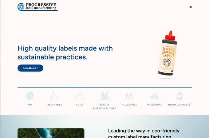 Progressive Label Manufacturing by IDG Advertising