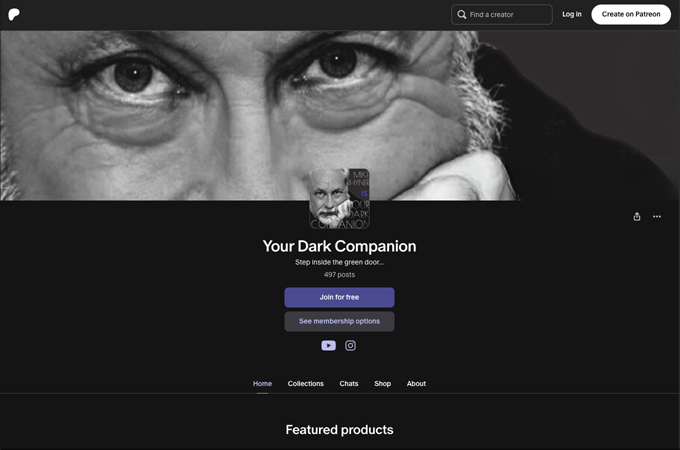 Your Dark Companion by BullRose Productions Llc