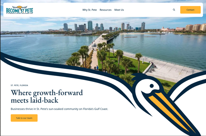 Become St. Pete by Greater St. Petersburg Area Economic Development Corporation