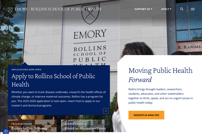 Emory Rollins School of Public Health by Digital Pulp