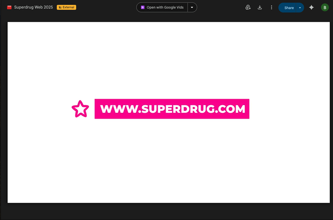 AS Watson Superdrug Website by AS Watson eLab Technology Srl