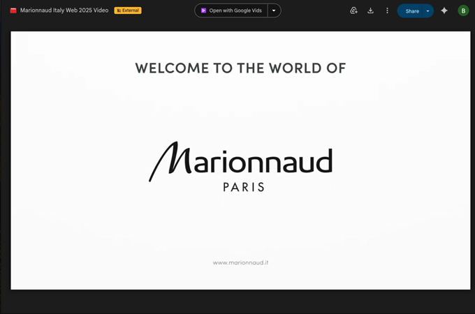 AS Watson Marionnaud Italy Website by AS Watson eLab Technology Srl