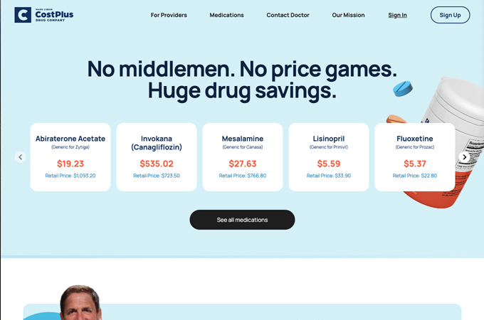 Mark Cuban's Cost Plus Drugs by Codal