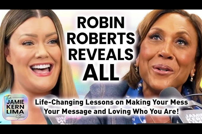 Robin Roberts Reveals All: Make Your Mess Your Message, Step into Your Purpose and Love Who You Are! The Jamie Kern Lima Show Podcast by The Jamie Kern Lima Show