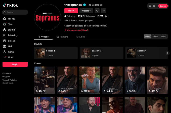 The Sopranos 25th Anniversary by Razorfish
