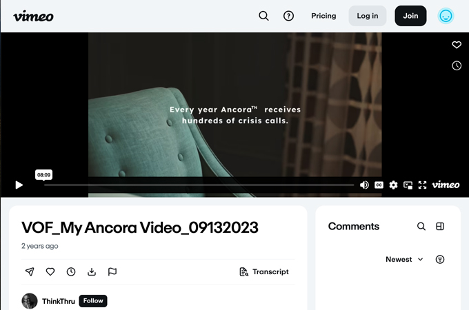 My Ancora by ThinkThru