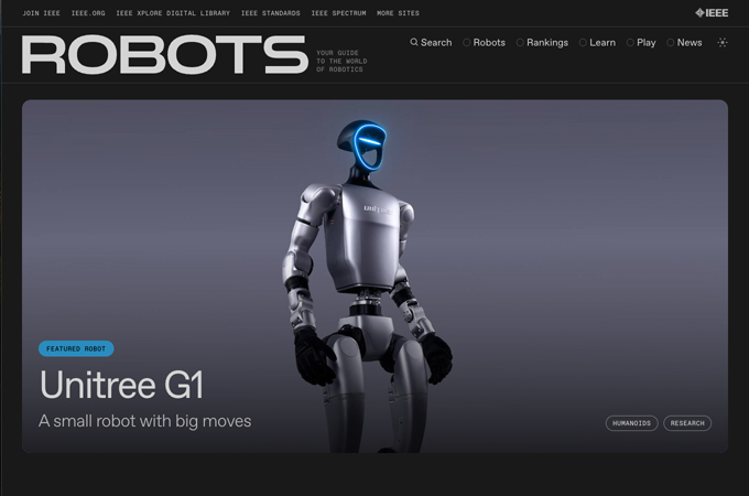 Robots Guide by IEEE Spectrum