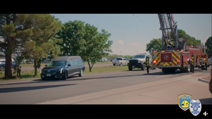Saluting a Fallen Hero by City of Odessa