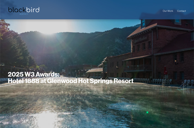 Glenwood Hot Springs Resort Hotel 1888 Historic Moment Campaign by Blackbird Agency