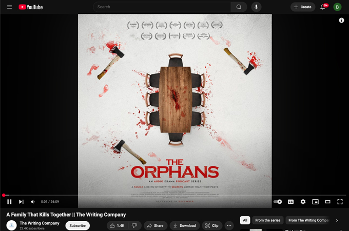 THE ORPHANS by The Writing Company