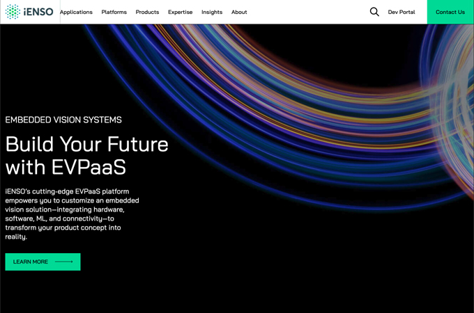 iENSO Corporate Website by Excentric Creative Partner