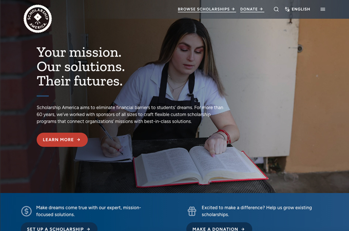 Scholarship America by Mindgrub Technologies