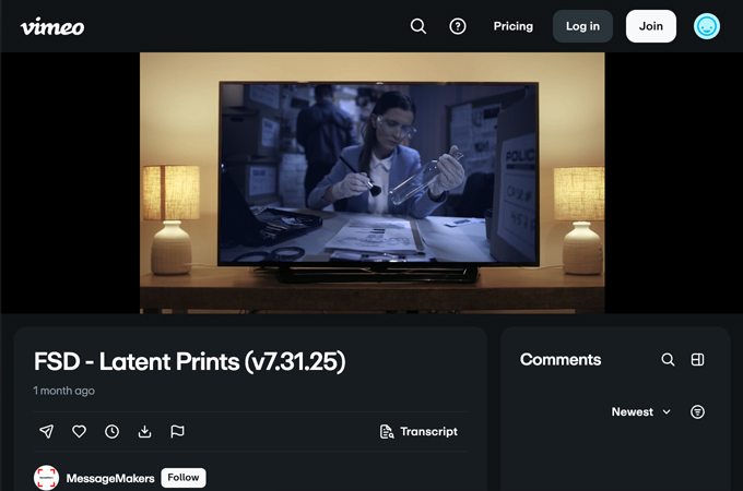 Lasting Impressions : Latent Prints in Forensic Science by MessageMakers