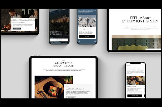 Elevating Fairmont.com by Fairmont Hotels & Resorts