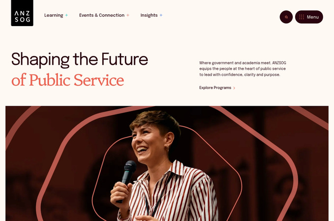 ANZSOG by Dobre Agency