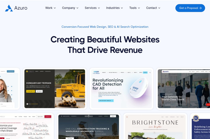 Azuro Digital Website by Azuro Digital