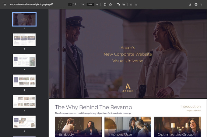 Accor’s New Corporate Website by NeoPlaces