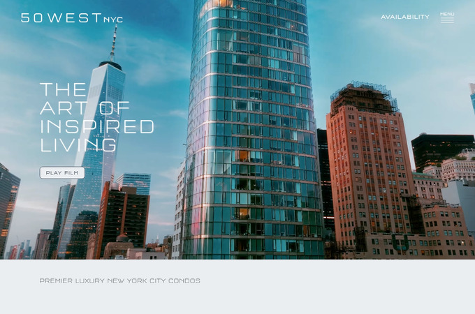 50 West Residences NYC by UpShift